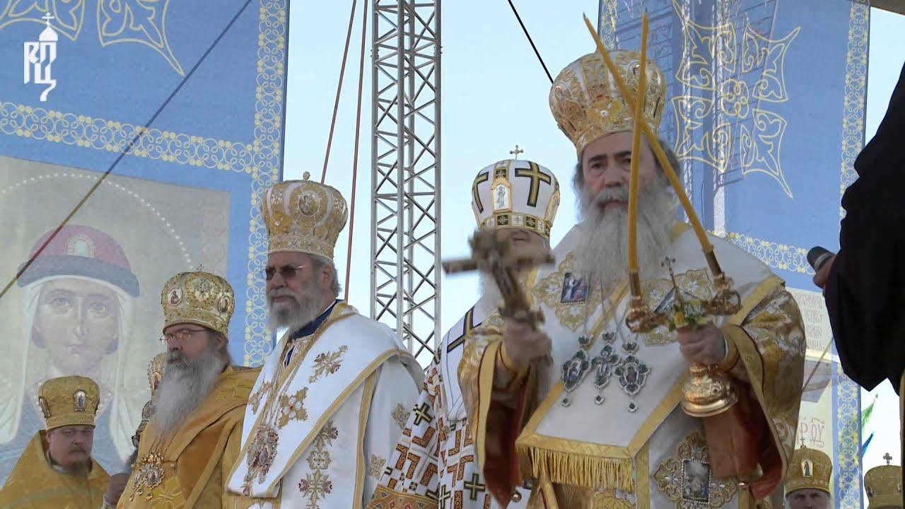 Предстоятели Поместных Православных Церквей совершили литургию на Минском Замчище