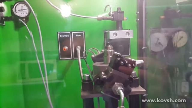 Проверка насос-форсунок Cummins на стенде Dorpat