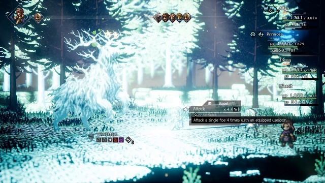 Прохождение Octopath Traveler - 032 - Мастер З'аанта и Лорд Леса смотреть онлайн