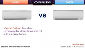 ✅ Daikin 1 Ton 5 Star Inverter Split AC MTKM35U Vs Daikin 1 Ton 3 Star Inverter Split AC MTKL35UV16