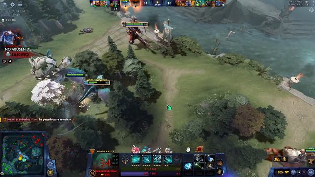 Subiendo la arcana de la windranger Dota 2