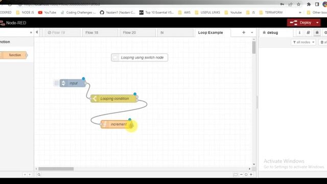 Node-Red - Switch Node Explained! Condition looping #noderedtutorils