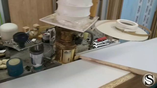 Установка петель Secret Разметка Фрезеровка ответной части Кромление косого среза. Приспособление
