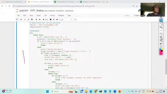 Learn  Generating and Validating One-Time Passwords using Python | Data Science | DataTrained