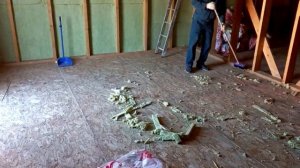 Привезли мокрый утеплитель  Как с ним работать?