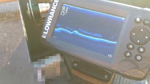 Lowrance Hook2 5x GPS splitshot  Поиск рыбы на Водохранилище