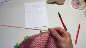 Часть 1 Мастер класс / Комбинезон спицами 0-3 мес. / реглан сверху / все размеры до 1 года