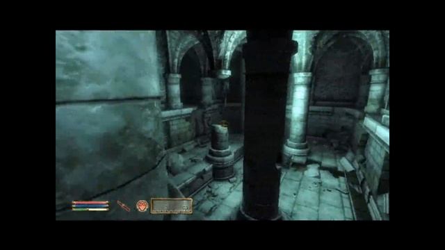 The Elder Scrolls 4: Oblivion прохождение канализации, обучение...