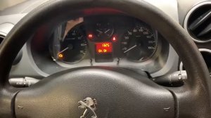 Peugeot Partner 2013 service reset