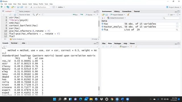 Factor Analysis using R Studio(facto analysisusing rstudio)(data reduction)(dimension reductionin r смотреть онлайн