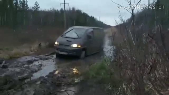 Тянем потянем. (Как засадить УАЗа). смотреть онлайн