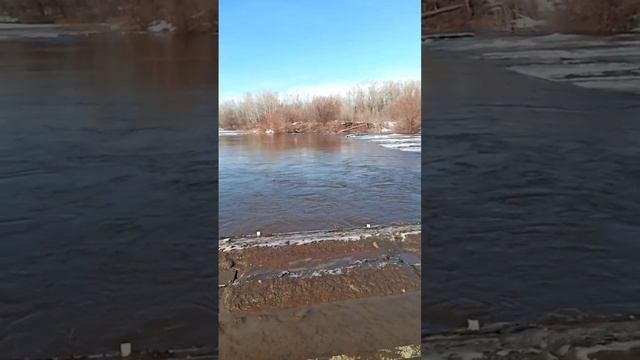 На Самарка река на мост .