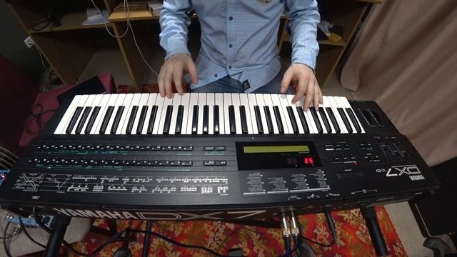 Синтезатор Yamaha DX7 2D Демонстрация (Обзор) смотреть онлайн