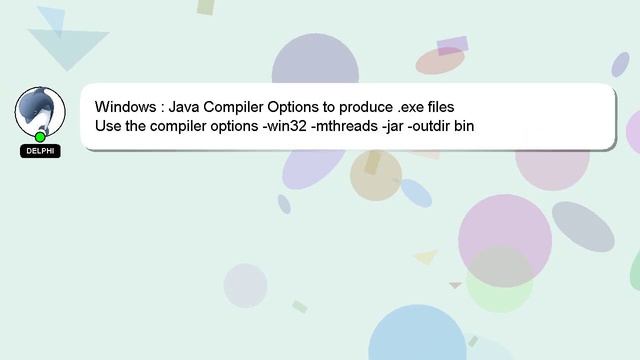 Windows : Java Compiler Options to produce .exe files смотреть онлайн