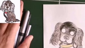 Как Рисовать Шерсть- Рисую Собачку #Рисование Цветными Карандашами...Рисовать в Реале или нет.