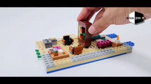LEGO Minecraft 21188 The Llama Village speedbuild BrickwthMe