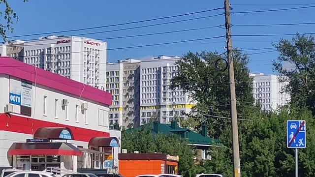 Пенза. Улица Новоказанская. Виды города. Города России.