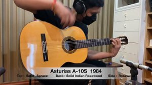 Asturias A-10S  / Japan 1984 ... Classic Guitar