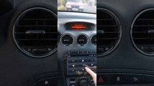 Как настроить дату и время часы на Пежо 308 Peugeot 308 настройка часов на пежо 308 с магнитолы