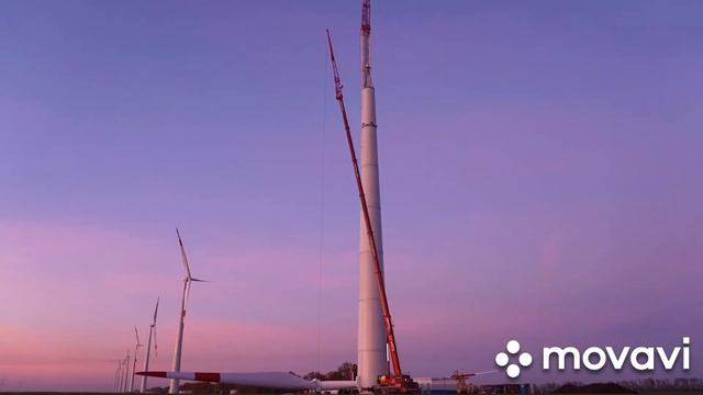 Монтаж ветрогенератора работа на высоте