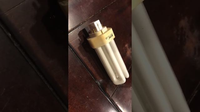 How to remove a push in CFL light easily!