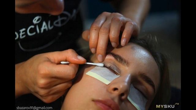 Ламинирование ресниц с помощью китайского набора | #Обзор смотреть онлайн