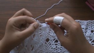 AlinaVjazet ажурное платье "Ананасы". Часть 7. Заключительная.