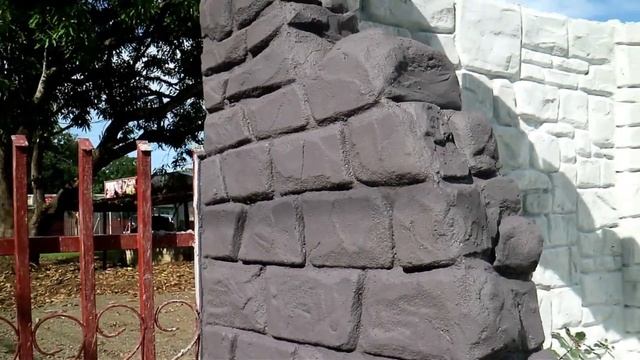 Дом из декоративного цемента готов! Покраска и лакировка смотреть онлайн