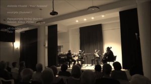 A.Vivaldi: 'Four Seasons'  Nikos Pittas & Papageorgio String Quartet