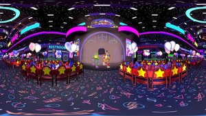 VR 360° Video - FNAF Security Breach Coffin Dance in VR animation