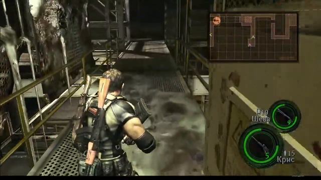стрим по RESIDENT EVIL 5.Играю вместе с другом.#2