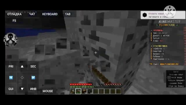 Выживание с другом!Minecraft Java на телефоне выживание на сервере #1! смотреть онлайн