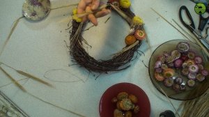 Венок из сухоцветов. Поделки Лесовичка - Выпуск №37