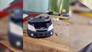 Лепка LADA GRANTA и FORD SIERRA из пластилина для краштеста в одном видео!