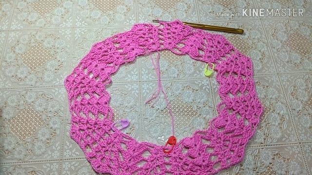 Кофточка крючком регланом сверху. "Изабелла." смотреть онлайн