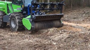 Самоходный колесный мульчер MERLO TRE EMME MM350х с AHWI M650h
