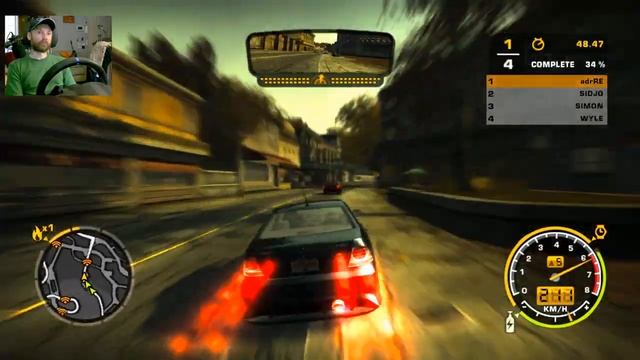 Need For Speed Most Wanted 2005 reshade Xbox360 карьера 02 - уникальное прохождение игр на ПК!