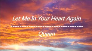 AI Restoration - Queen - Let Me In Your Heart Again (AIRemastered 1080p50)