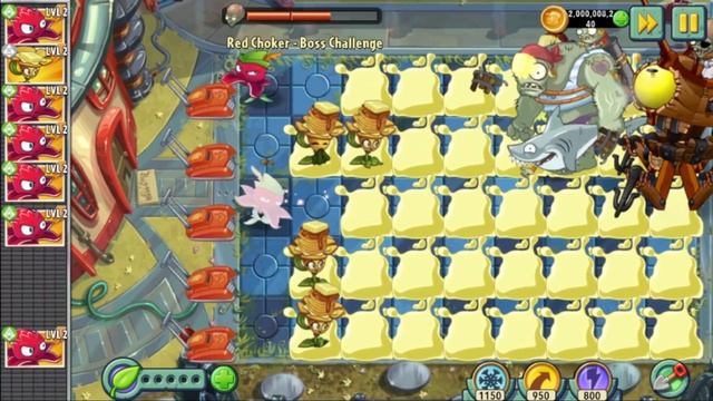 pvz 2 mod Plants Vs Zombies 2 Final Boss - Buttercup and Red Stinger Level 2 Attack Pvz2 Bosses! смотреть онлайн
