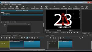 Как добавить текст в видеозапись в Shortcut на русском