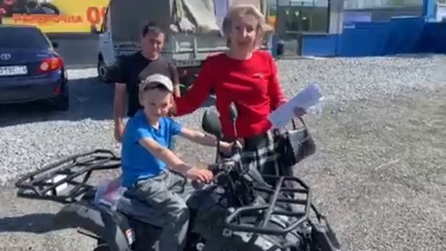 Отзыв о покупке квадроцикла в МотоЦентре X-MOTORS г.Тюмень!