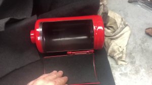 Огнетушитель на мотоцикл.