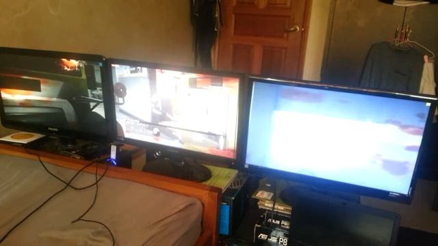 18-June-2014: Main Computer / bedside rig VLOG - Battlefield Hardline 5760 x 1080 смотреть онлайн