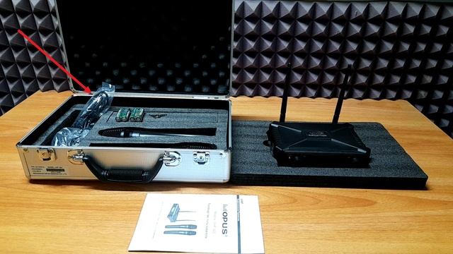 Обзор ? радиосистемы OPUS UHF 922