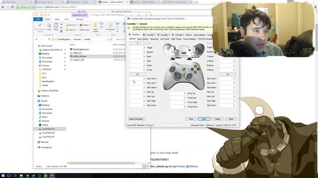 X360CE and Street Fighter 5 Tutorial: Getting DirectInput Working Easily смотреть онлайн