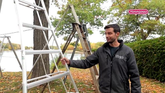 Why choose a Hasegawa Tripod Ladder? Safety, Stability and Lightweight beat all competition смотреть онлайн