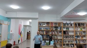 Творческая встреча в Центральной детской модельной библиотеке Перми имени В.И. Воробьева г. Перми