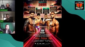 SHAKUR Stevenson vs DE LOS SANTOS+ NAVARRETE vs CONCEICAO SEMANA de PELEA desde LAS VEGAS