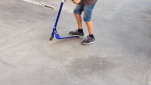 3 випа на трюковом самокате