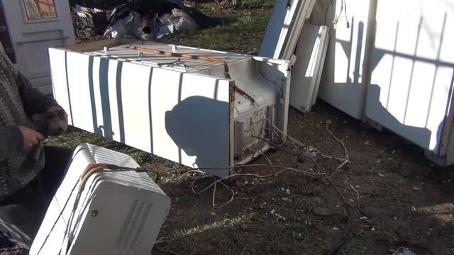ОКА Холодильник В РАЗБОР на металлы